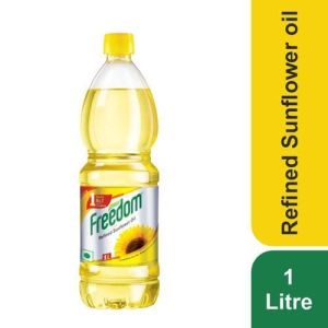 Freedom sunflower oil 1 litre bottel