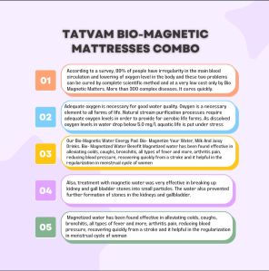 bio magnetic mattress combo