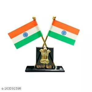 swatric Indian Flag for Car Dashboard