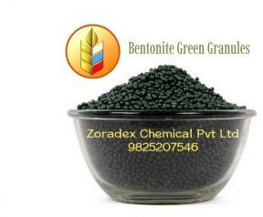 green bentonite granules