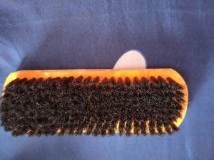 leather brush