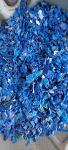 HDPE BLUE REGRIND CHIPS