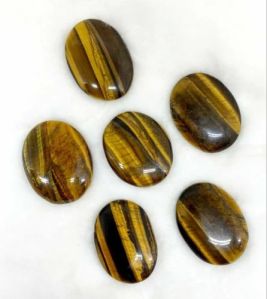 Tiger Eye Palm Stone