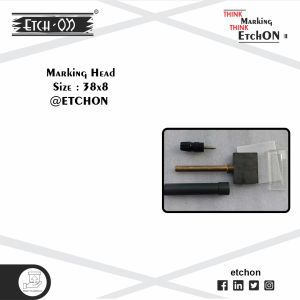 Marking Head For Metal Etching Machine 38*8