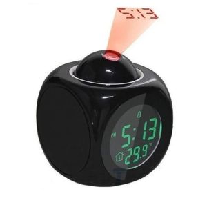 Plastic LCD Talking Digital Alarm Clock