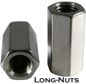 Stainless Steel Long Nut