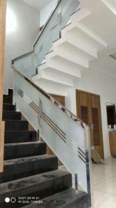 Stainless Steel Stair Glass Railing