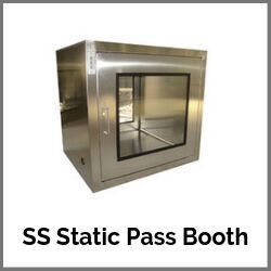 Stainless Steel Static Pass Box