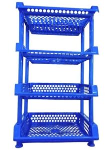 Blue Plastic Rack