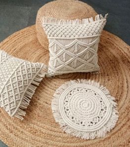 MAC C 1307 Macrame Cushion Cover