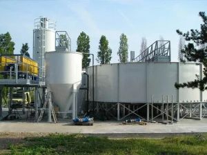industrial waste water treatment plant