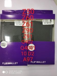 Micromax Leather Mobile Flip cover