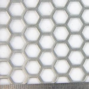 Mild Steel Hexagonal Perforated Sheet