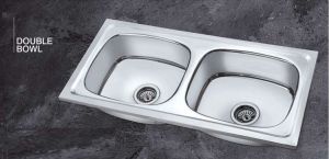 Stainless Steel Double Bowl Kitchen Sink