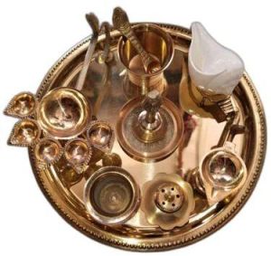 Brass Pooja Thali