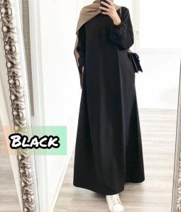 plain abaya