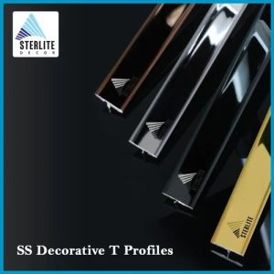 Stainless Steel Decorative T Profile