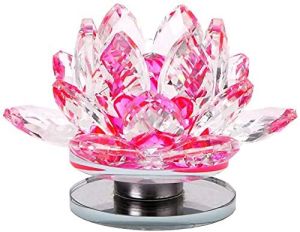 Crystal Lotus Flower Figurine
