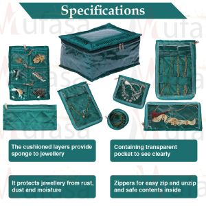 12 Pocket Jewellery Box