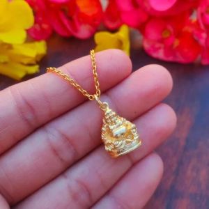 Buddha Gold Plated Pendant