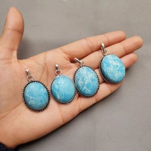 Hydro Larimar Pendant Lot