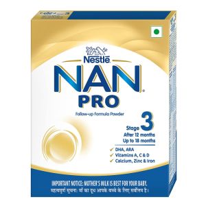 Nestl NAN PRO 3 Follow-Up Formula Powder - After 12 months, Up to 18 months, Stage 3, 400g