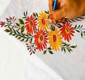 Fabric Hand Painting Services