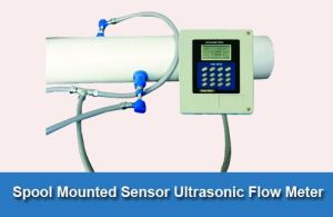 Spool Mounted Sensor Ultrasonic Flow Meter