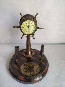 Brass Table Clock