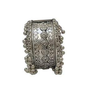 oxidized silver bracelet