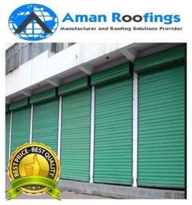 powder coated rolling shutter