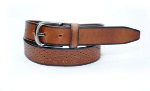 Mens Casual Grain Leather Belt