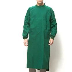Green Cotton Surgical Gown
