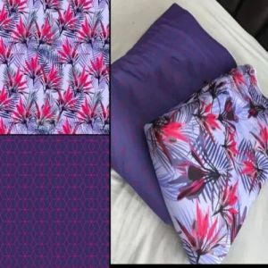 Printed Polyester Rayon Fabric