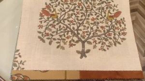 Embroidery Furnishing Fabric