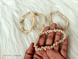 Natural Yellow Calcite Chips Bracelet