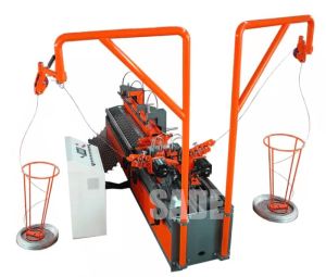 Fully automatic Double wire chain link fencing machine