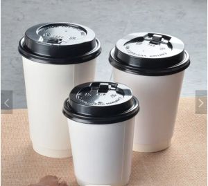 Custom Printed Double Wall Paper Coffee Cups