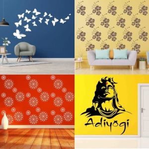 Multicolor WALL STENCILS