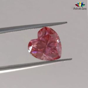 Pink Moissanite Diamond