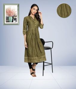 Rayon Anarkali Women Kurti