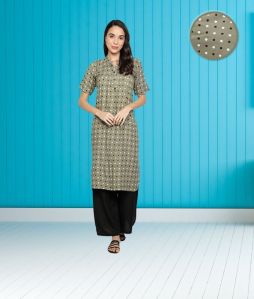 Rayon Printed Women Kurti