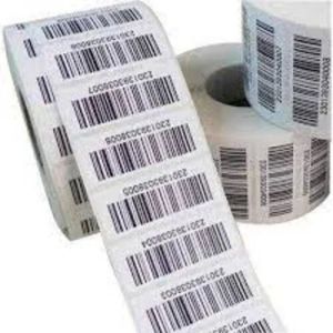 Printed Barcode Label