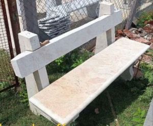 Granite Garden Benches