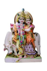 Marble Yugal Sarkar Statue