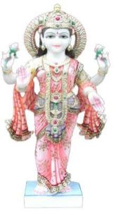 White Marble Laxmi Mata Statue