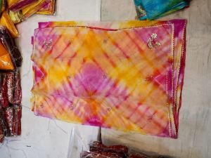 Organza Hand Work Sarees