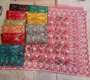 Resham Work Sarees