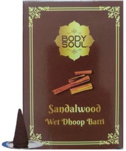 Bodysoul Sandalwood Premium Wet Dhoop Batti