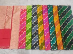 Hand Painted Silk Saree